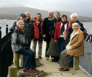 A group of breast cancer survivors and supporters meet to finalise the inaugural seminar to launch Paddlers for Life in January 2008.