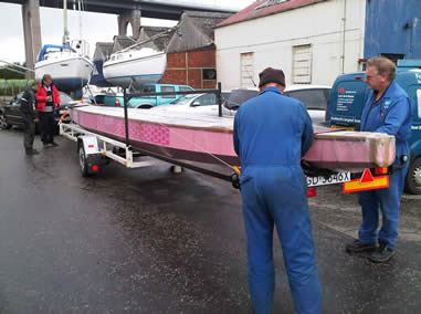 Paddlers for Life Scotland SE have taken delivery of their new dragon boat.