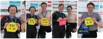 Great North Swim competitors.