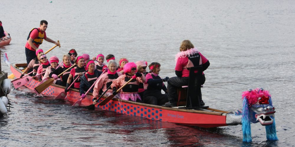 Paddle in pink is ready to go in 2011.