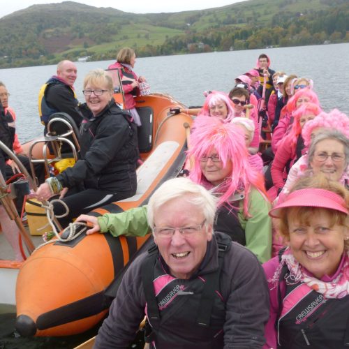 Pink Paddle support crew 2015.