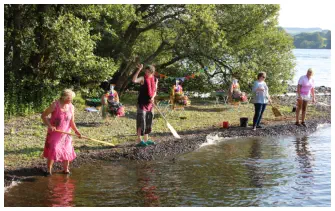Our socially distanced 'eye dotting' ceremony was live streamed to members during Covid restrictions in 2020.