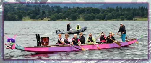 Our support boats and the members who operate them enable us to enjoy the wider reaches of Windermere and enjoy more paddling opportunities.