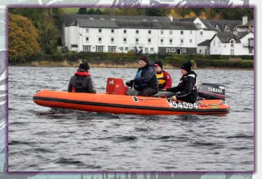 Our support boats and the members who operate them enable us to enjoy the wider reaches of Windermere and enjoy more paddling opportunities.