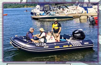 Our support boats and the members who operate them enable us to enjoy the wider reaches of Windermere and enjoy more paddling opportunities.