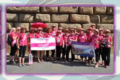 The parade at the Florence Festival in 2018.