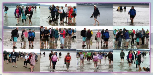This year had several successful fund raisers including a cross bay walk, a Carnforth Community Choir cincert and Lisa's Coniston 5 milr swim.
