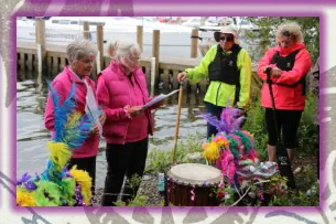 We gathered to 'dot the eyes' of our dragons and also recognise the contribution of supporter roles in the team.